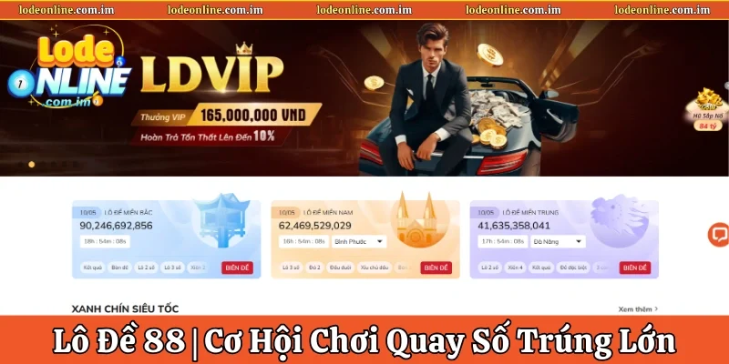 Lô Đề 88 | Cơ Hội Chơi Quay Số Trúng Thưởng Lớn Mỗi Ngày
